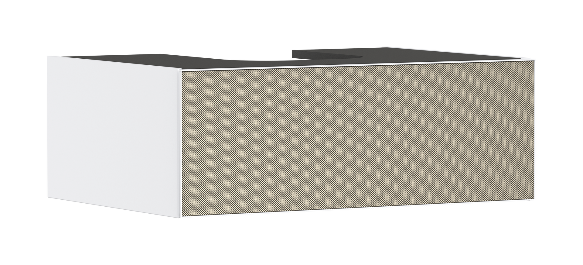 Meuble bas pour vasque/lavabo à poser 780/550