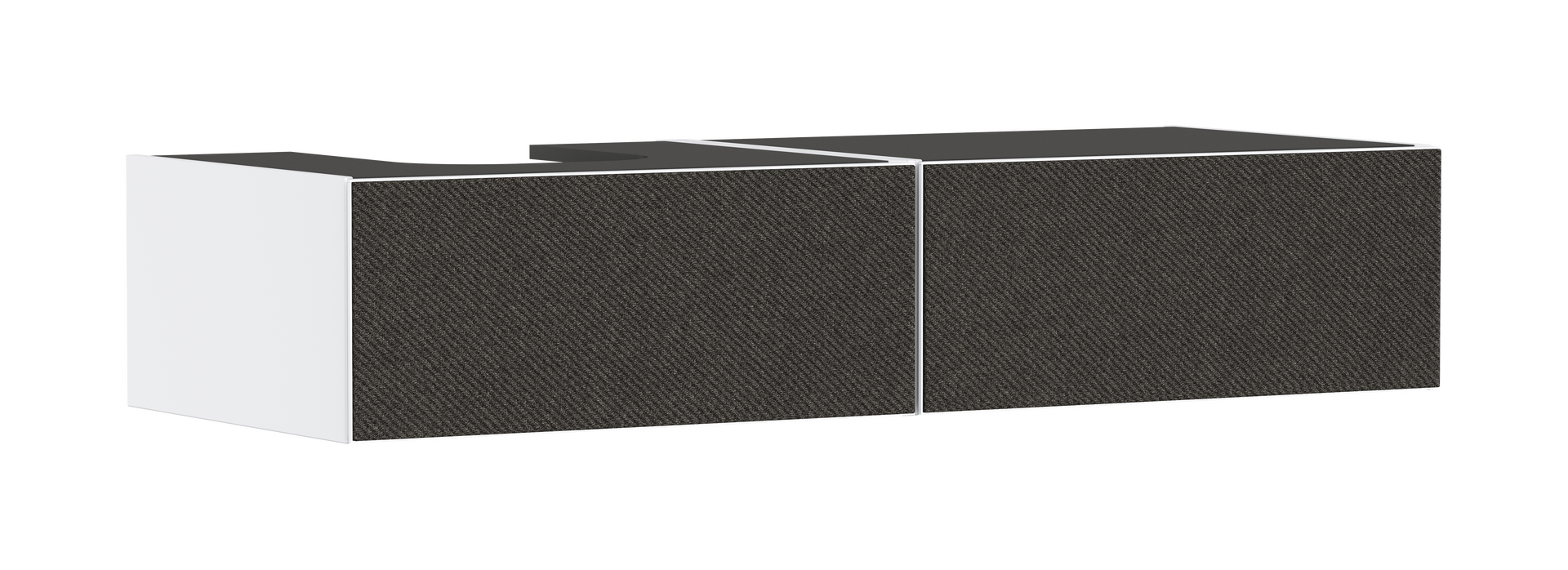 Meuble bas pour vasque/lavabo à poser 1370/550