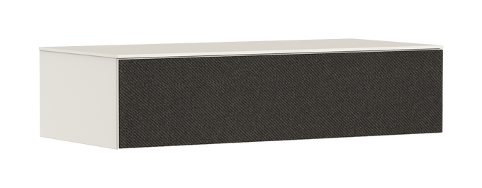 Sideboard Sandbeige Matt 1180/550 mit 1 Schubkasten und Abdeckplatte