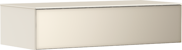 Sideboard mat sandbeige 1180/550 med 1 skuffe til bordplade uden udskæring