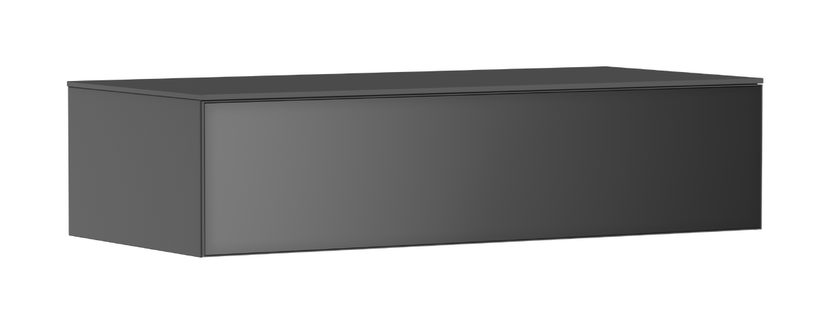 Sideboard Slate Matt Grey 1180/550 with 1 drawer and cover plate