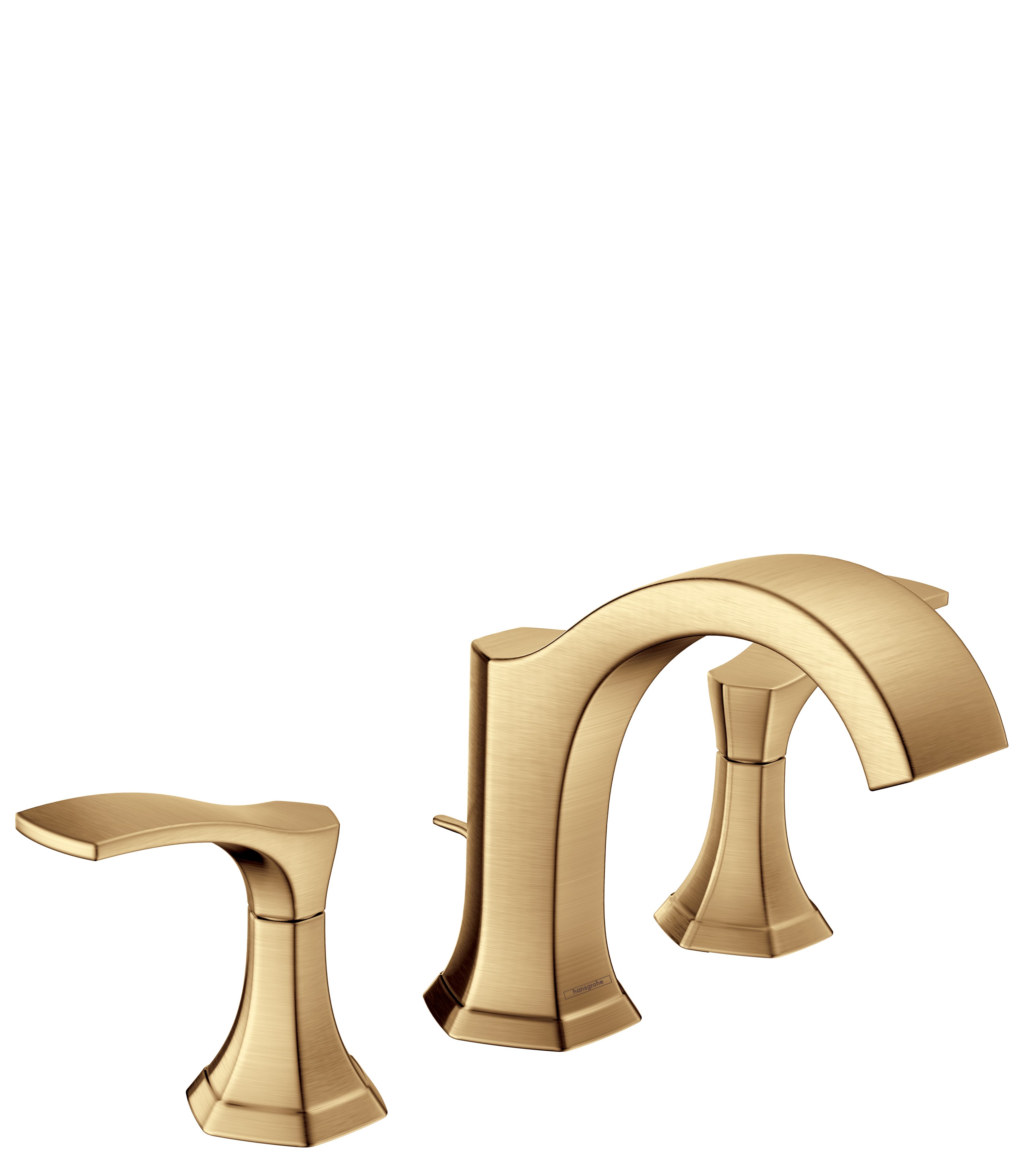 Widespread Faucet with Pop-Up Drain