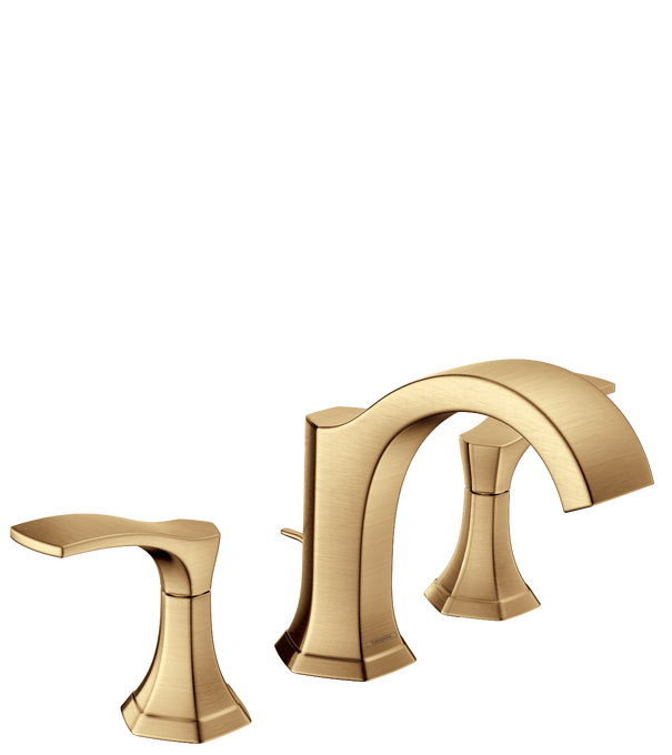 Widespread Faucet with Pop-Up Drain
