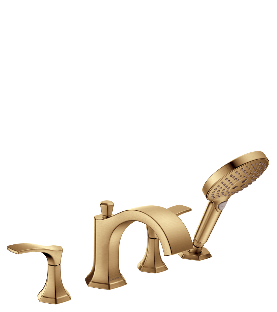 4-Hole Roman Tub Set Trim with 1.75 GPM Handshower