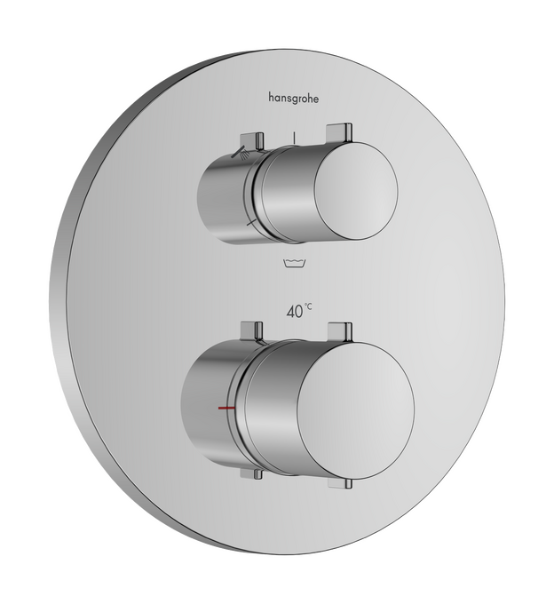 Thermostat for concealed installation for 3 functions