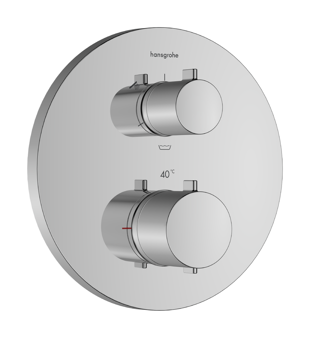 Thermostat for concealed installation for 3 functions
