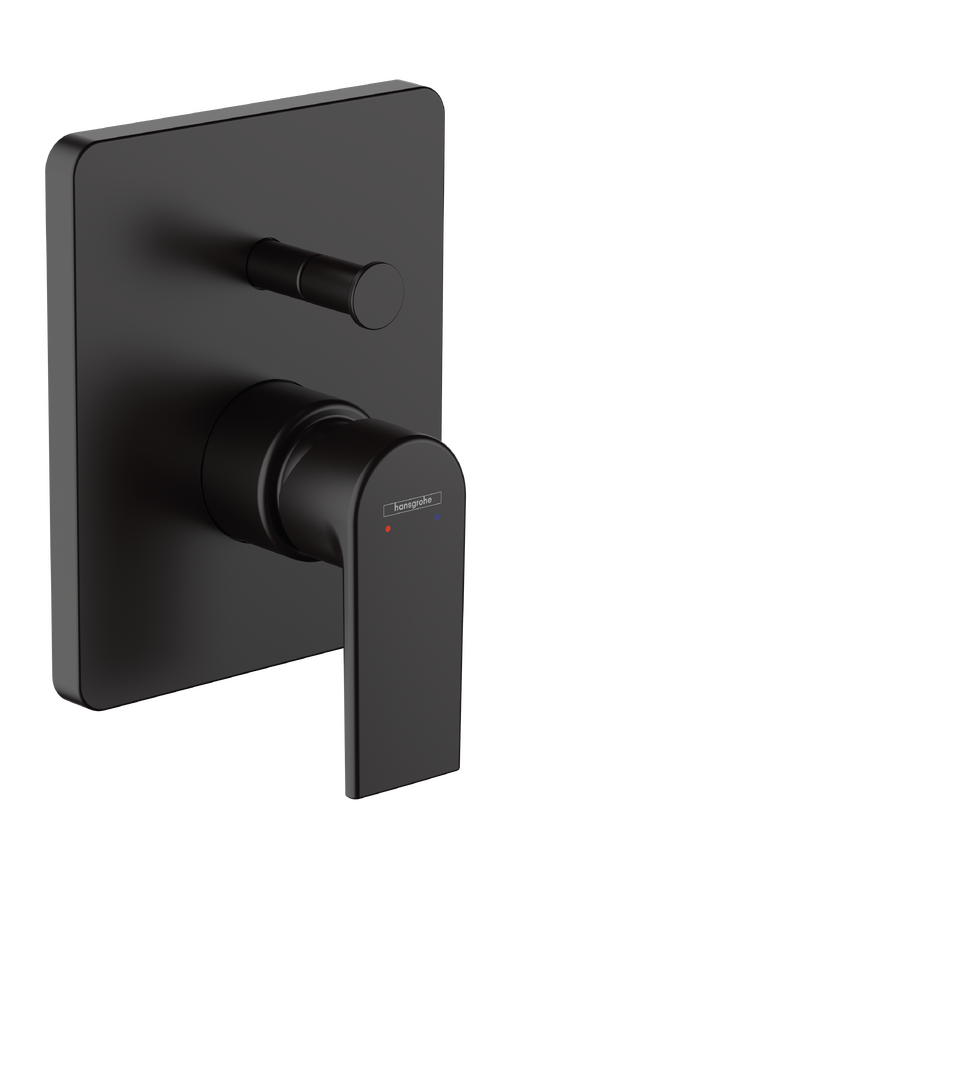 Single lever bath mixer for concealed installation