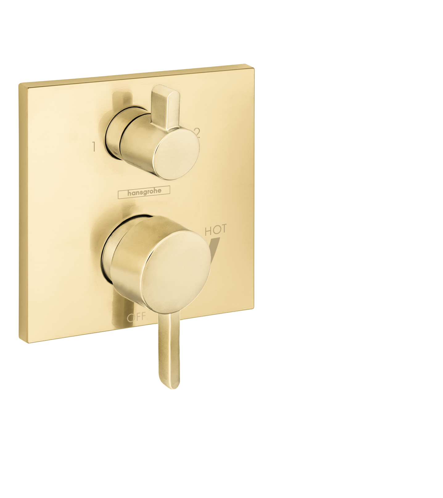 Pressure Balance Trim S Square with Diverter