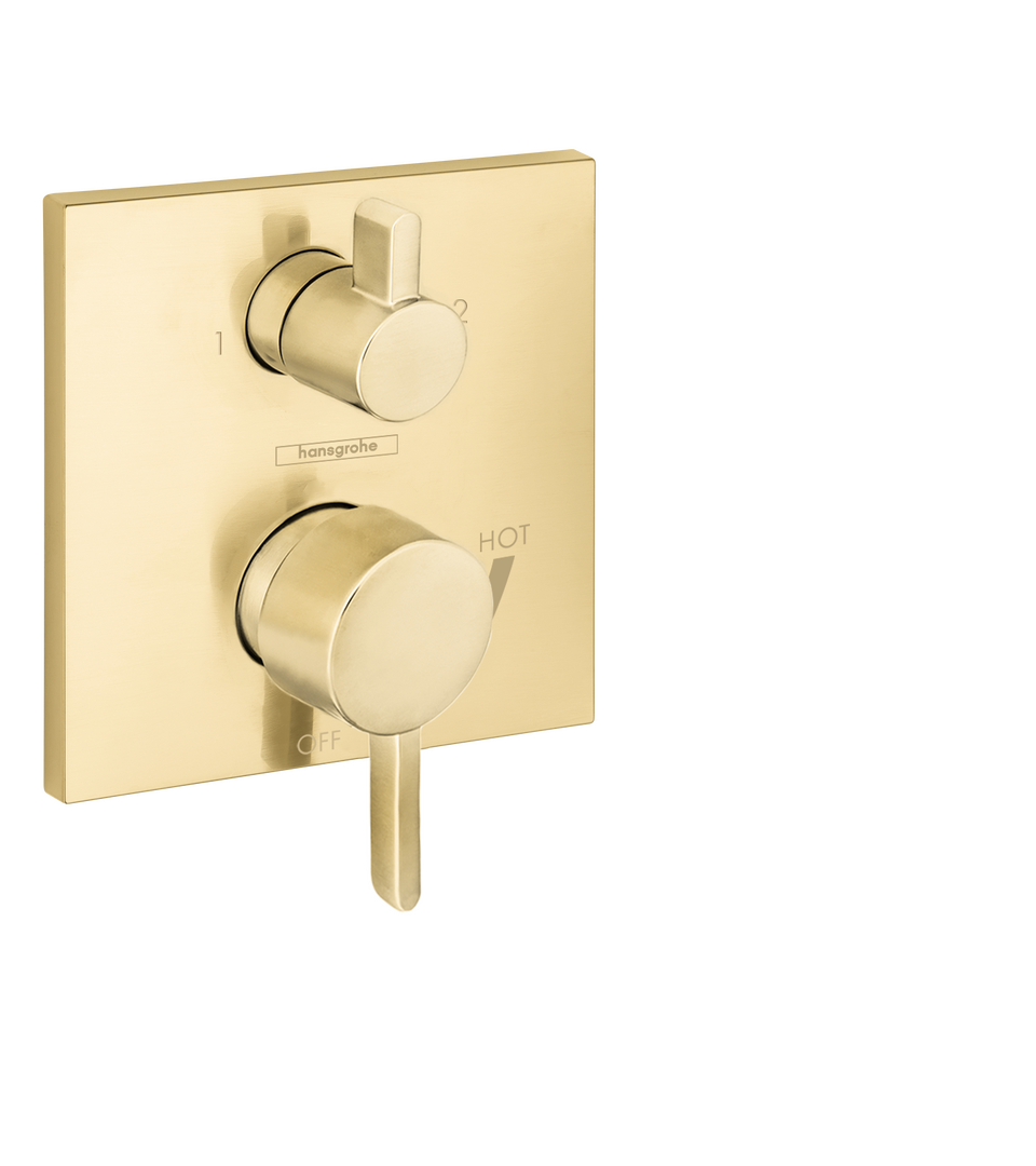 Pressure Balance Trim S Square with Diverter