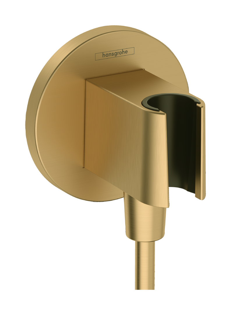 Wall Outlet Round with Handshower Holder