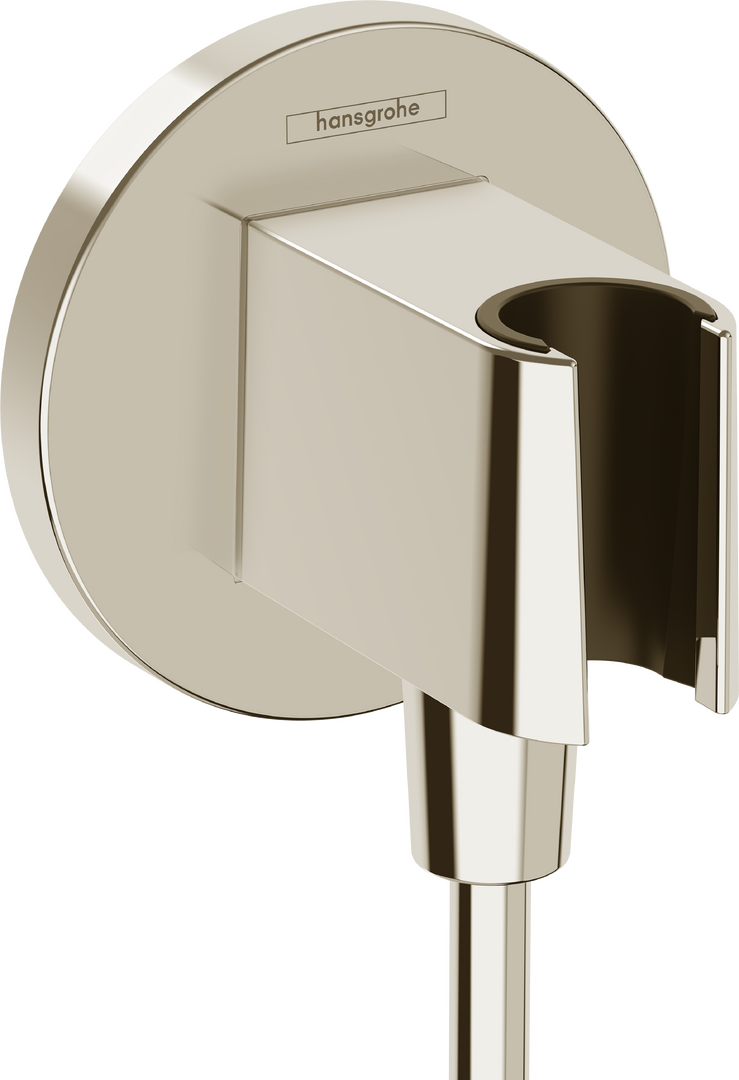 Wall Outlet Round with Handshower Holder