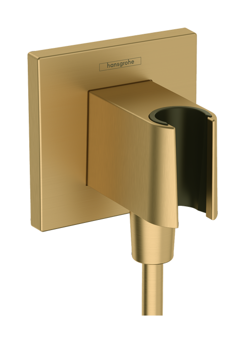 Wall Outlet Square with Handshower Holder