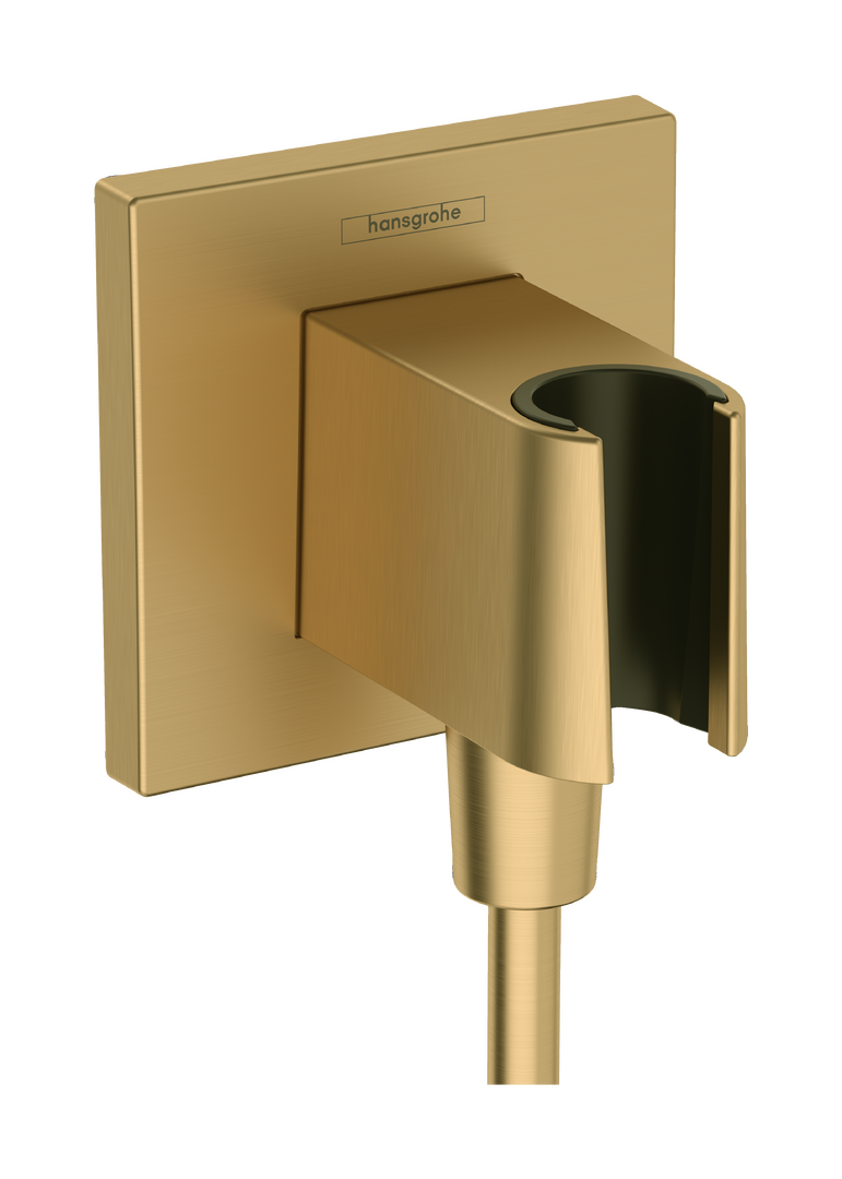 Wall Outlet Square with Handshower Holder