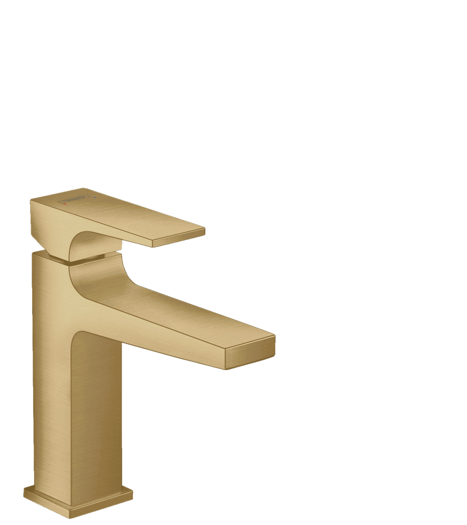 Single-Hole Faucet 110 with Lever Handle and Pop-Up Drain