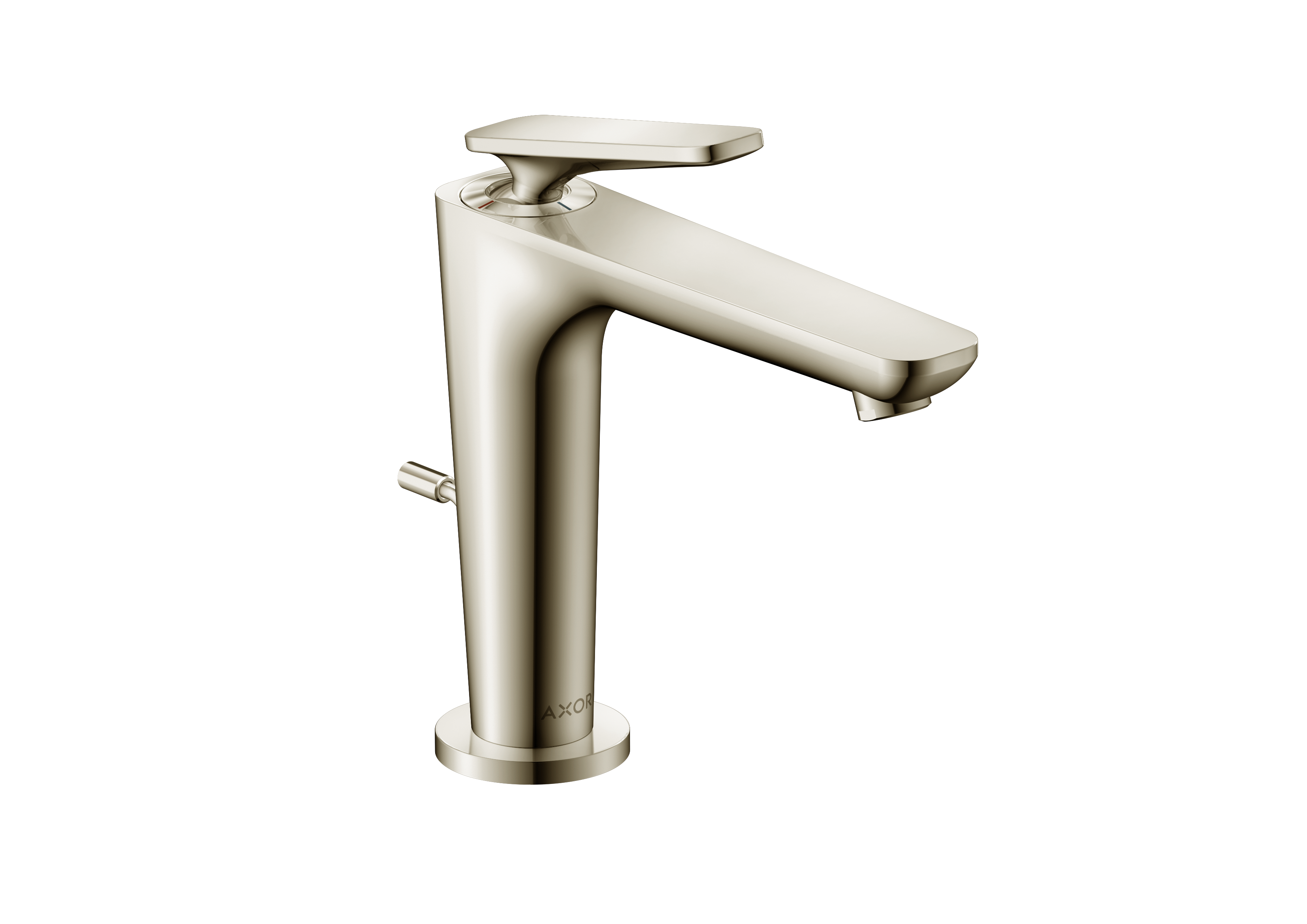 Single-Hole Faucet 125 with CoolStart and Pop-up Drain