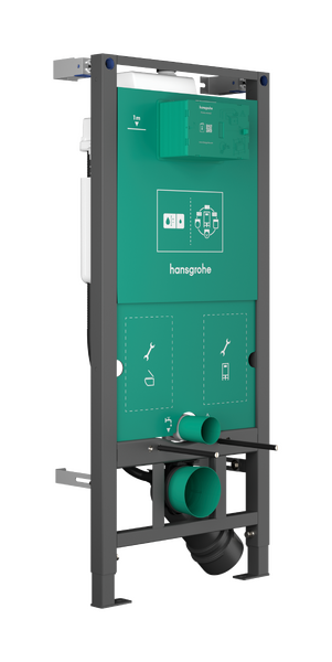 Inbyggnadscistern 1120 för vägghängd toalett, Nordic