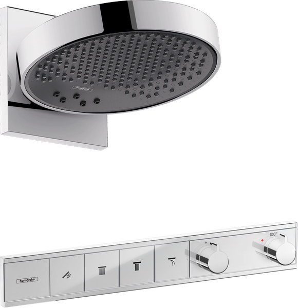hansgrohe Handshowers: Rainfinity, 3 spray modes, Art. no