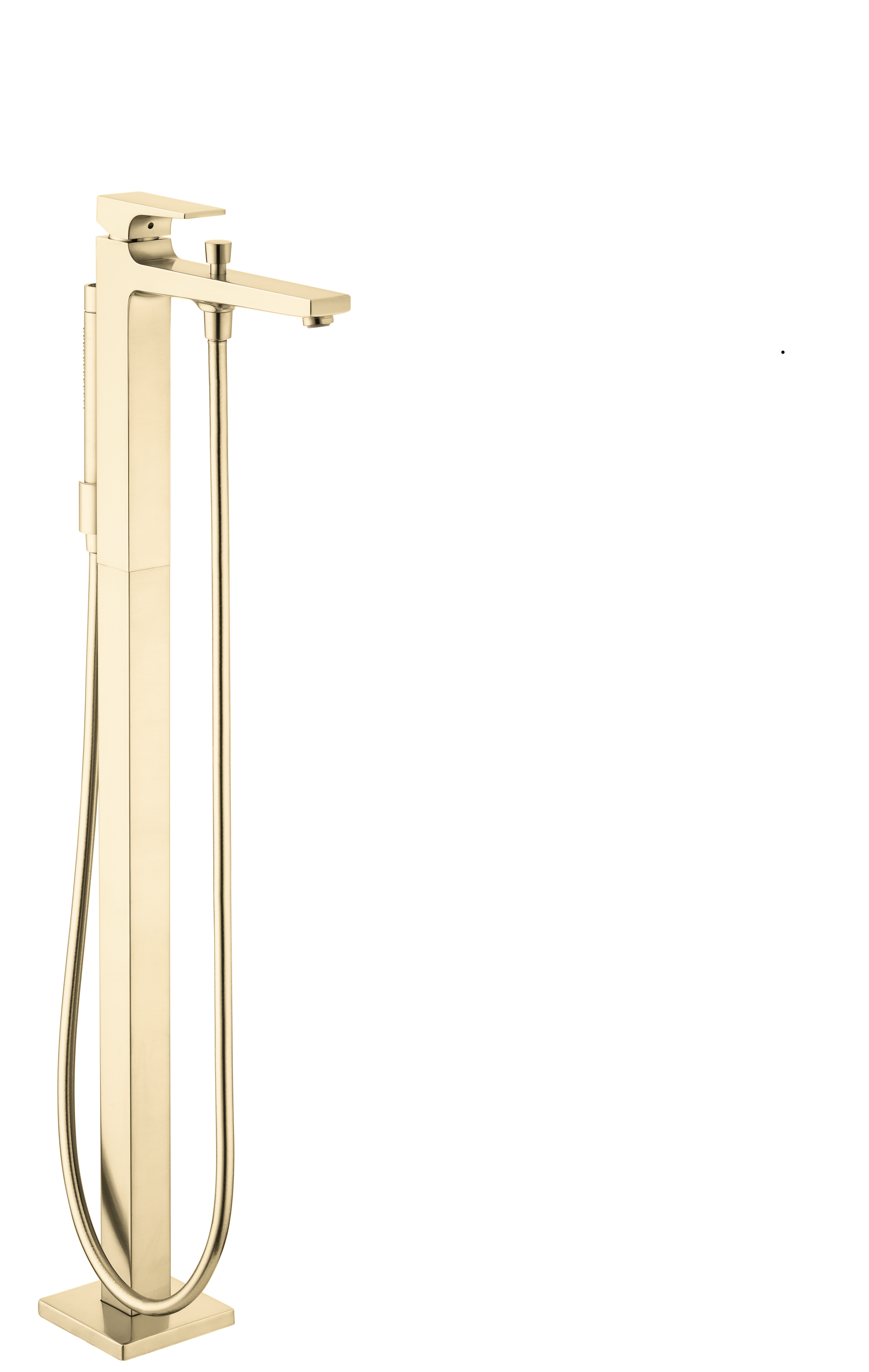 Freestanding Tub Filler Trim with Lever Handle and 1.75 GPM Handshower