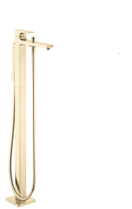 Freestanding Tub Filler Trim with Lever Handle and 1.75 GPM Handshower