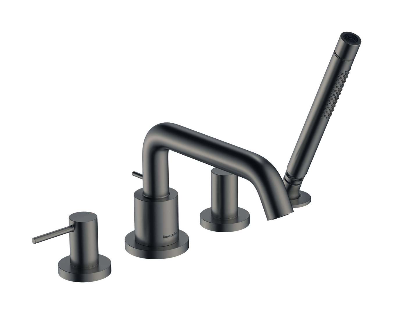 4-Hole Roman Tub Set with 1.75 Handshower