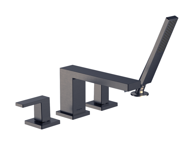 4-Hole Roman Tub Set with 1.75 Handshower