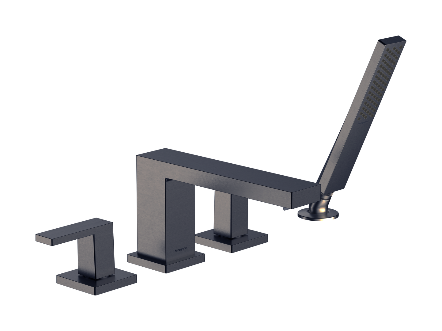 4-Hole Roman Tub Set with 1.75 Handshower