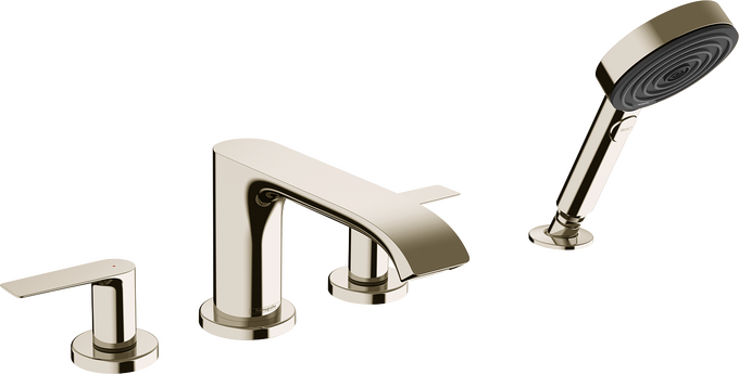 4-Hole Roman Tub Set Trim with 1.75 GPM Handshower