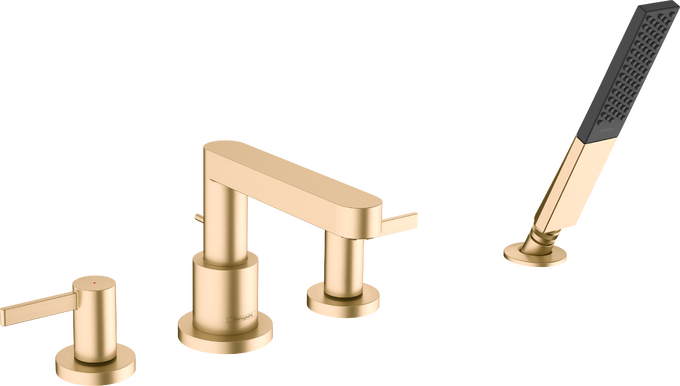 4-Hole Roman Tub Set Trim with 1.75 GPM Handshower