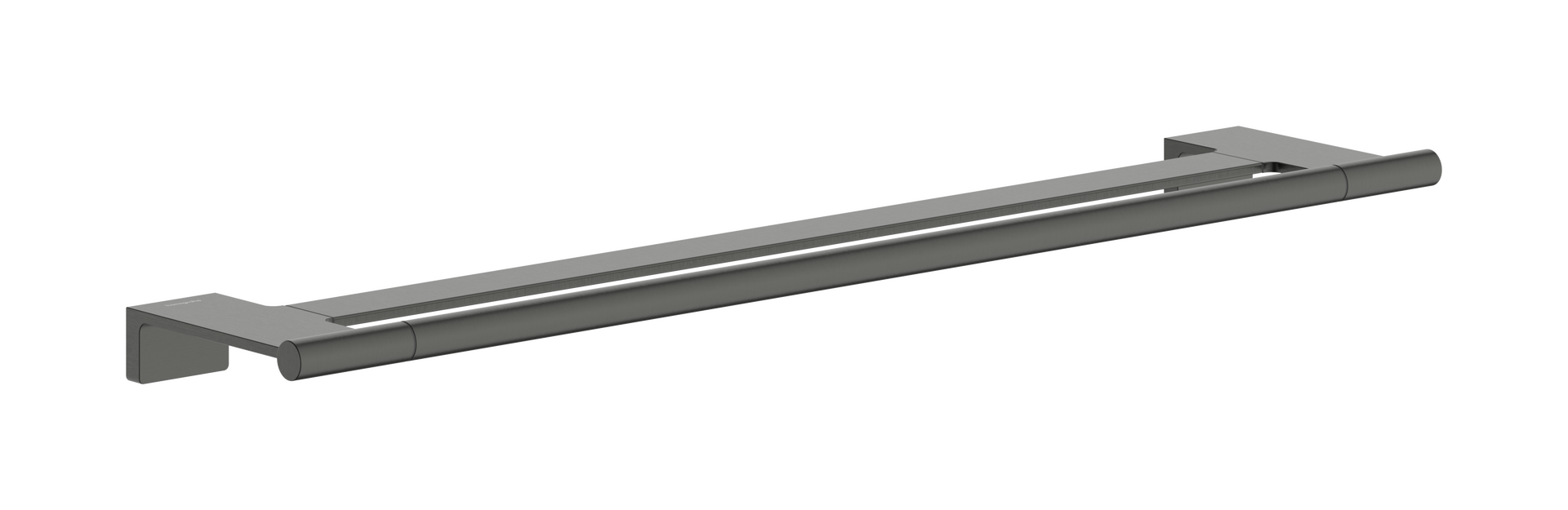 Double bath towel rail