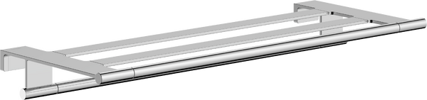 Handtuchablage mit Handtuchhalter