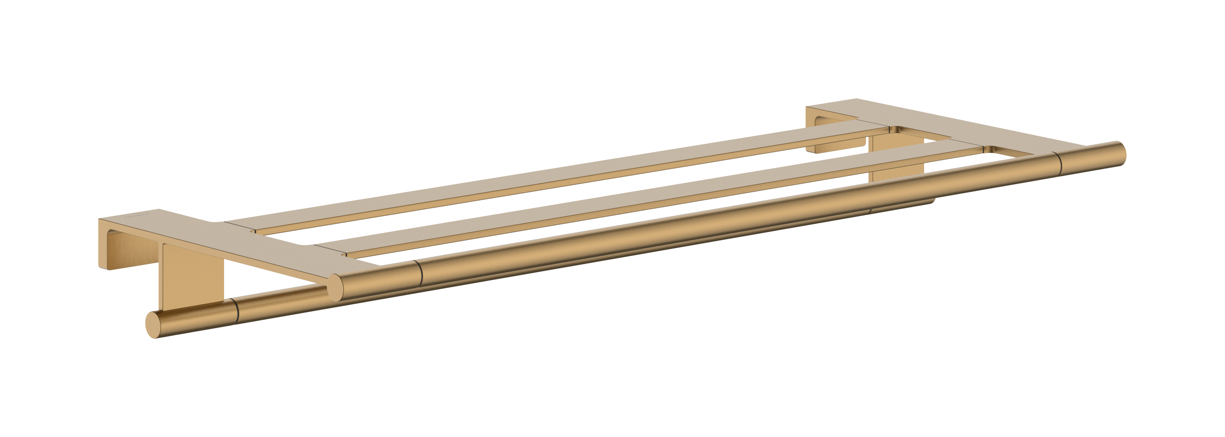 Towel rack with towel holder