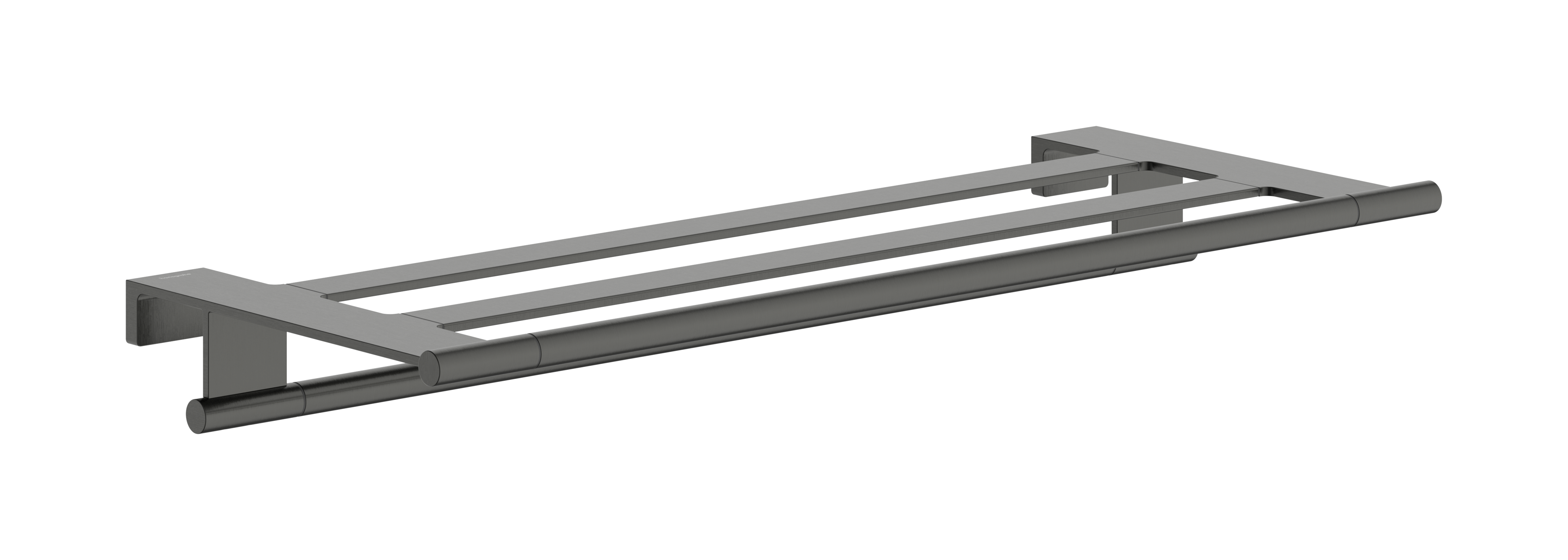 Towel rack with towel holder
