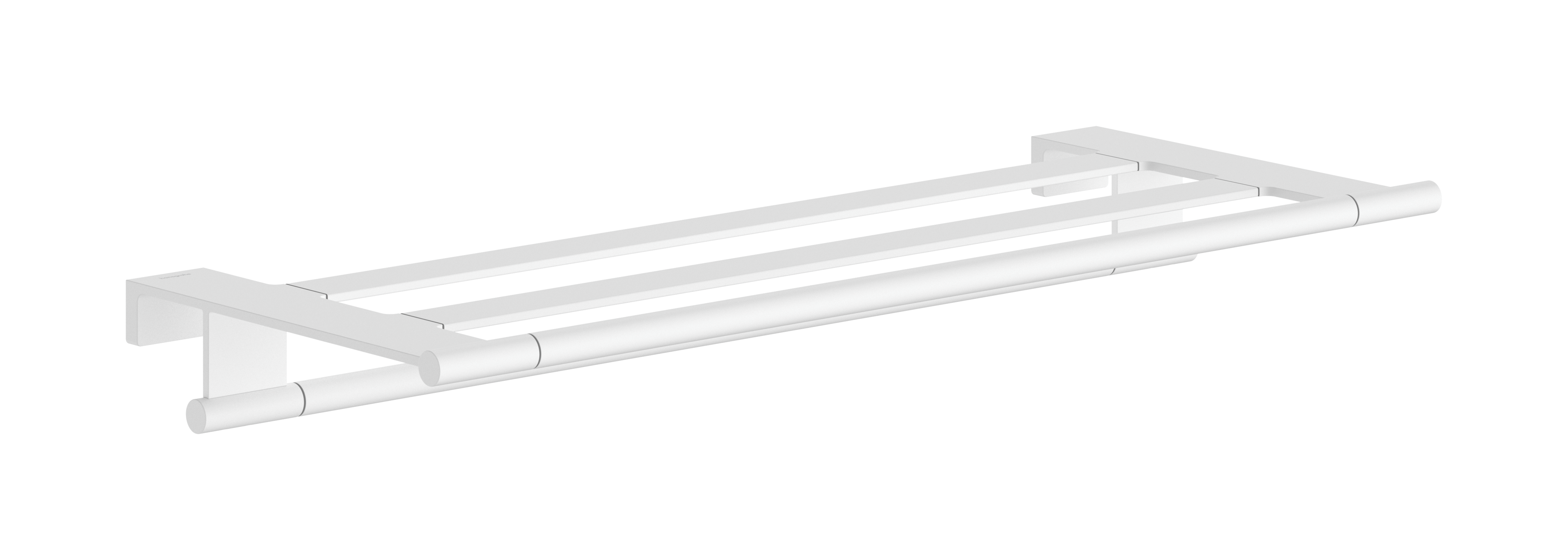 Towel rack with towel holder