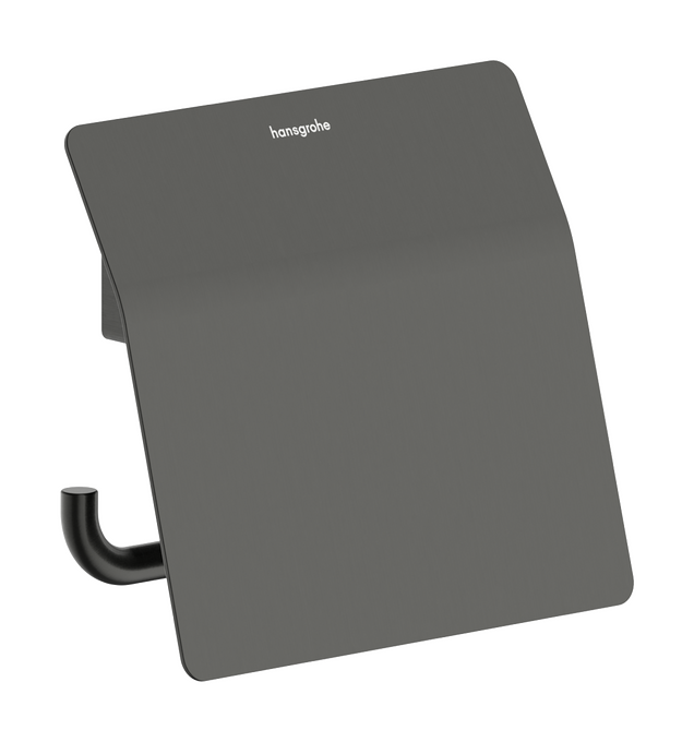 Roll holder with cover