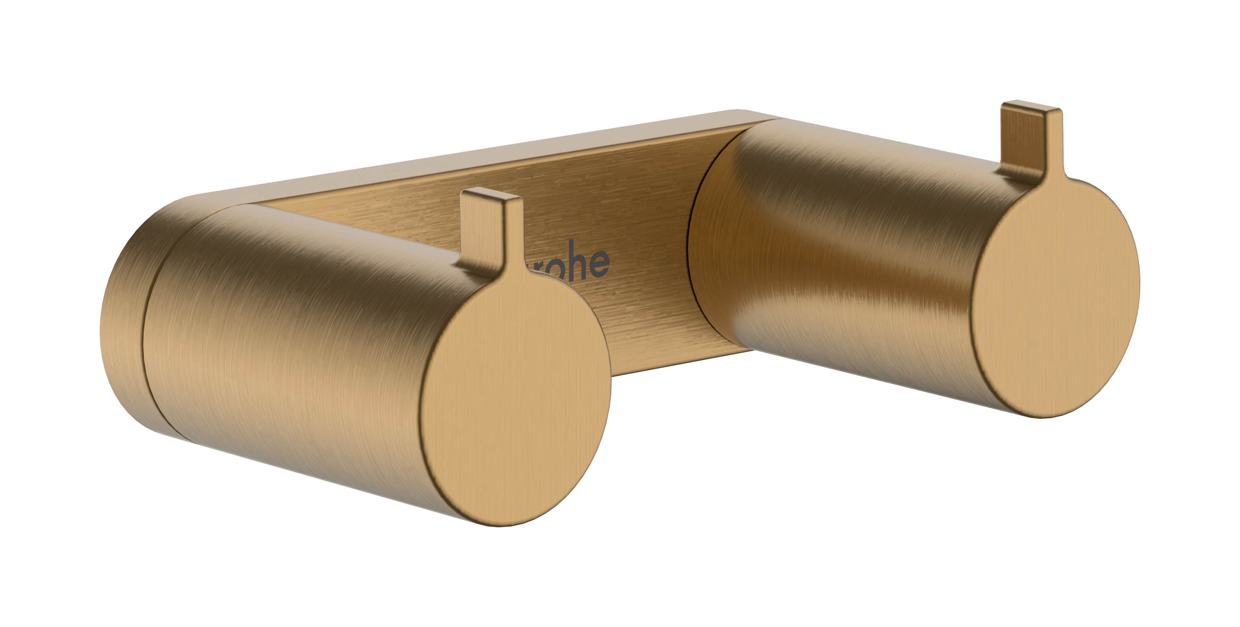 Towel hook double