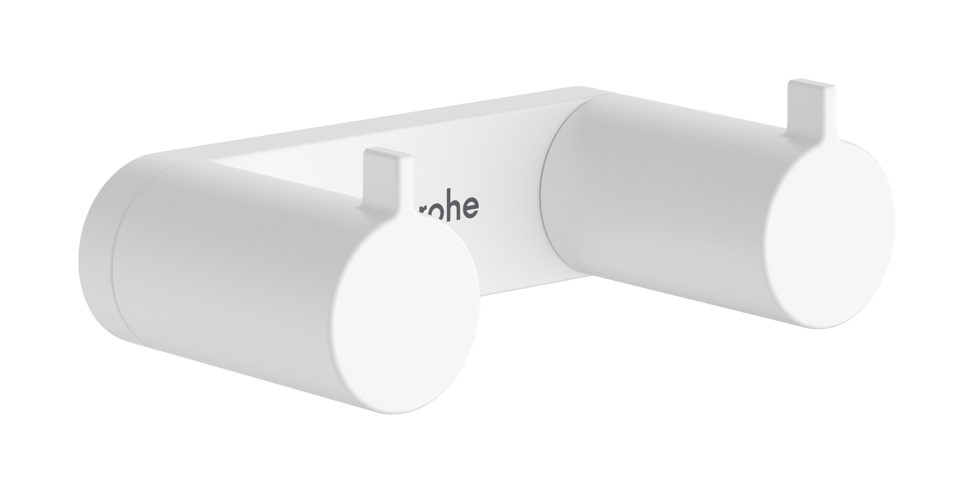 Towel hook double