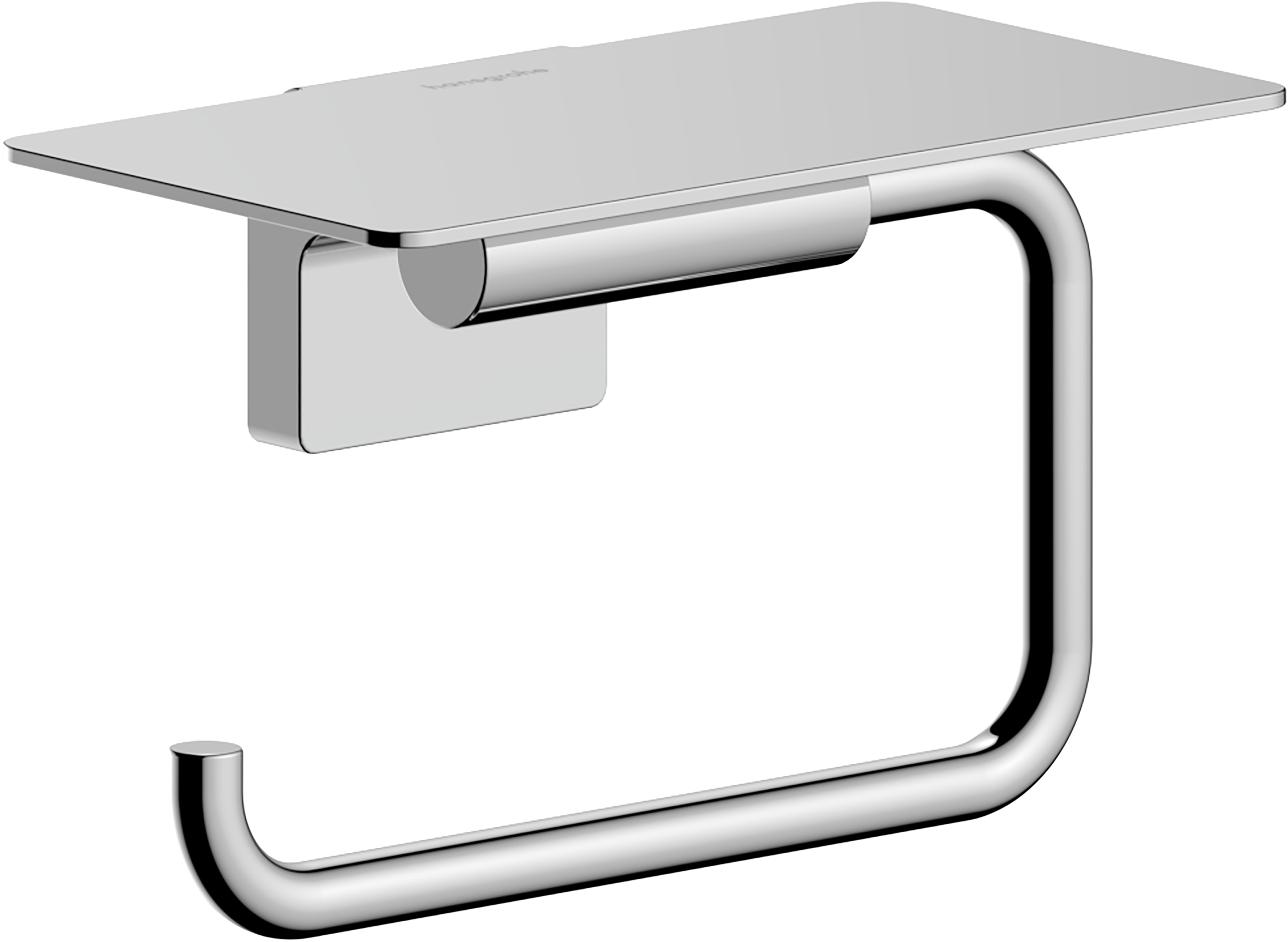 WC-papierhouder met tablet