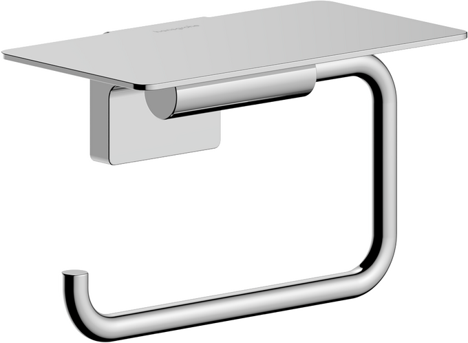 Uchwyt na papier toaletowy z półką