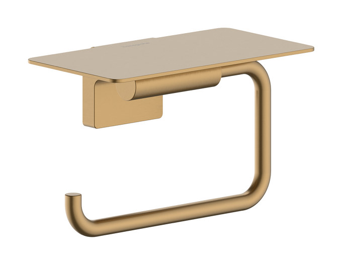 Toilet Paper Holder with Shelf