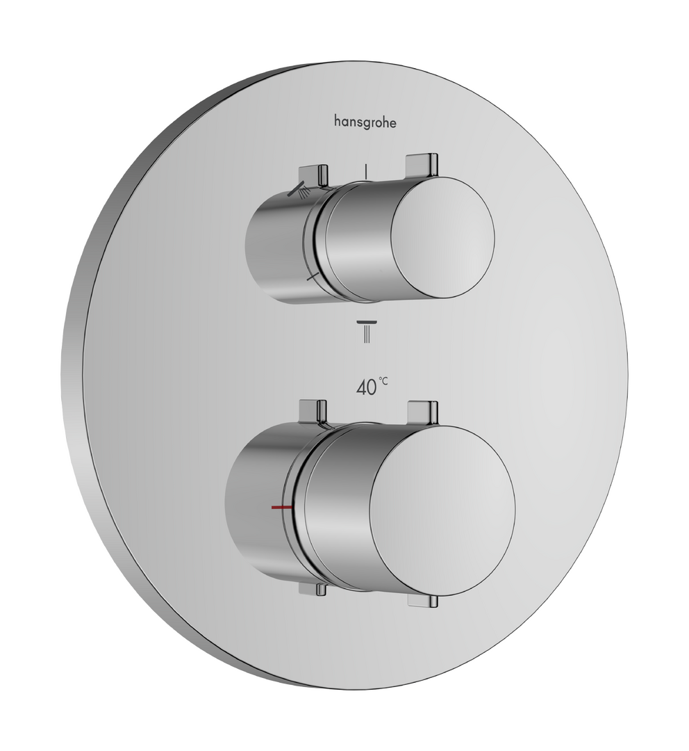 Thermostat for concealed installation for 3 functions