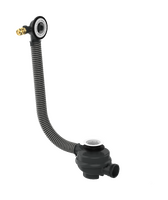 Basic set for waste and overflow set for bathtubs