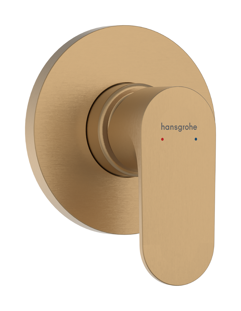 Single lever shower mixer for concealed installation