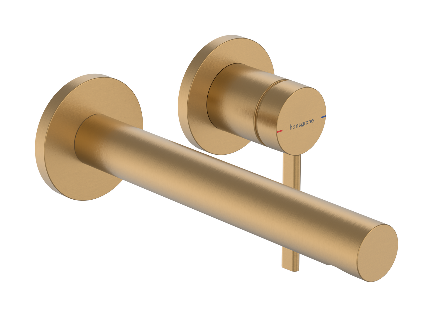 Single lever basin mixer for concealed installation wall-mounted with spout 19