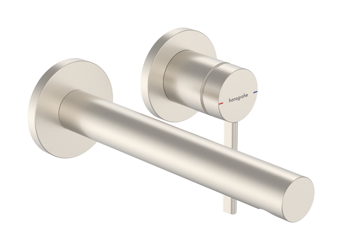 Single lever basin mixer for concealed installation wall-mounted with spout 19