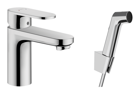 hansgrohe Washbasin mixers: Vernis Blend, 3-hole basin mixer with