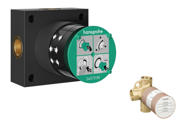 Rough 2-Jet Showerhead