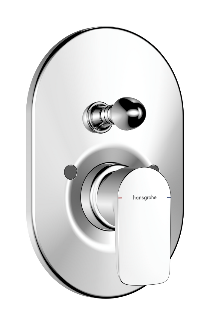 Single lever bath mixer for concealed installation