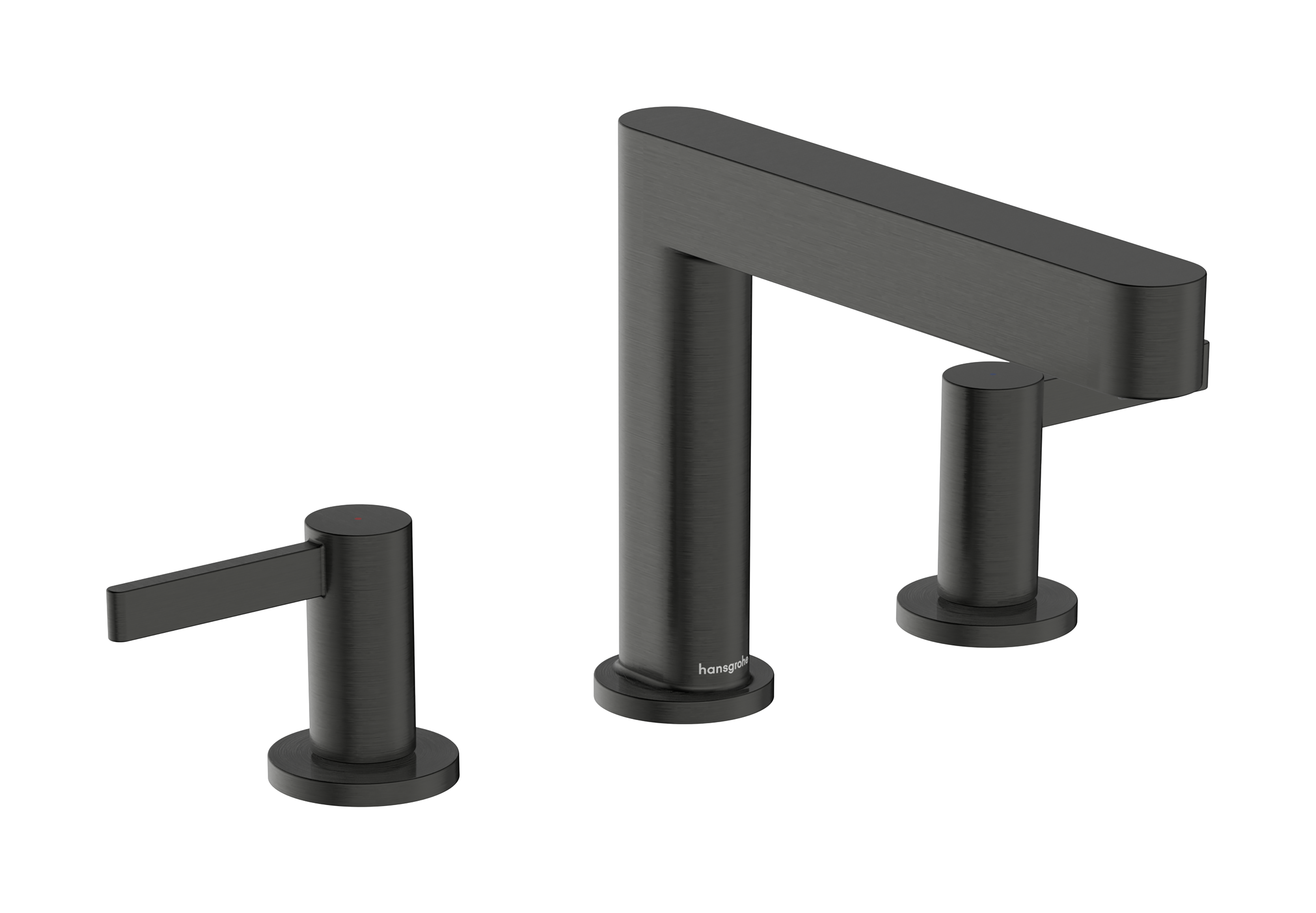 3-Loch Waschtischarmatur 110 mit Push-Open Ablaufgarnitur