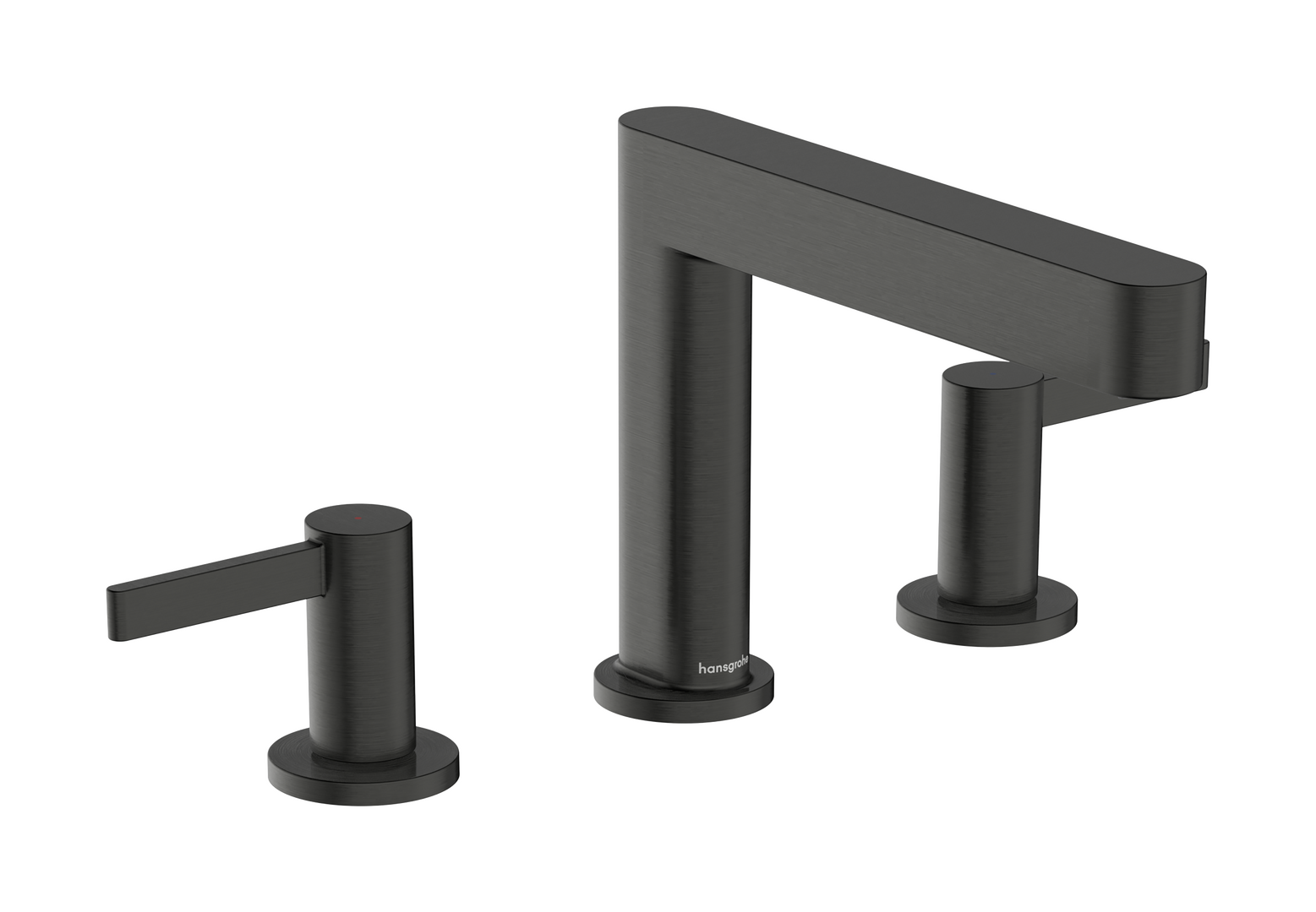 3-gats wastafelmengkraan 110 met afvoerplug