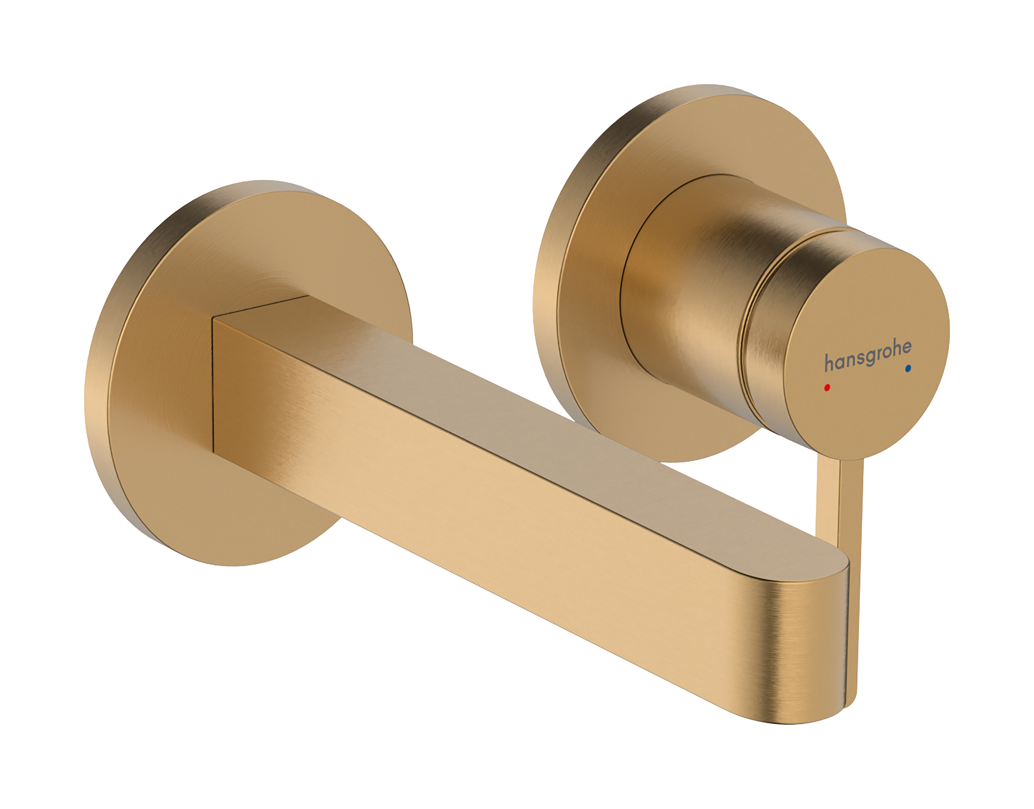 Single lever basin mixer for concealed installation wall-mounted with spout 16